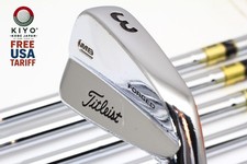 8 pezzi Titleist MB 710 FORGED Set di ferri 3-4-5-6-7-8-9-PW Stiff Flex DG...