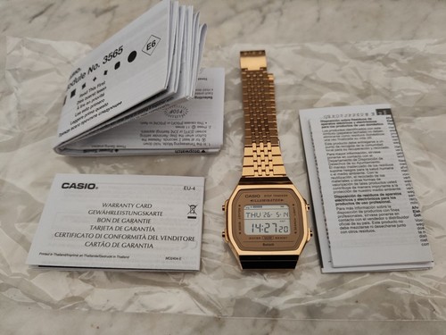Casio abl 100weg - casio, gold
