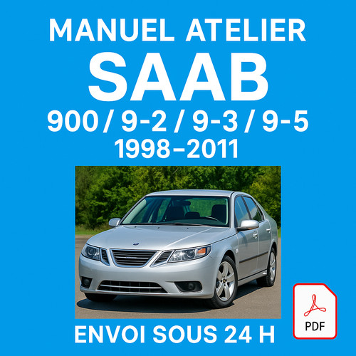 Manuel atelier saab 900 2 - manuel, 9-2