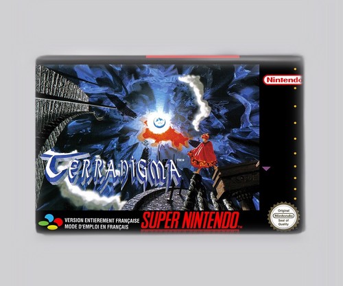 Terranigma snes magnete - terranigma,