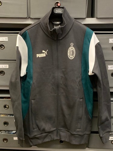 Giacca tuta puma milan grigia - puma,