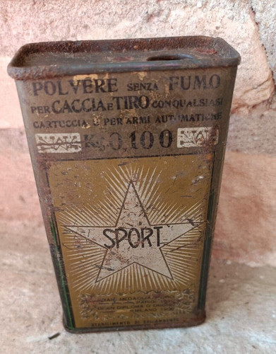 Scatola polvere caccia - scatola,