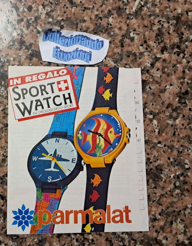 Depliant parmalat sport watch - parmalat,