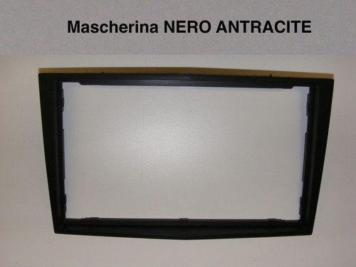 Mascherina autoradio doppio - mascherina,
