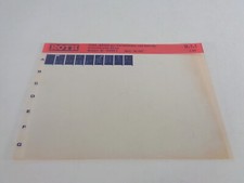 Microfiche catalogo ricambi - catalogo,