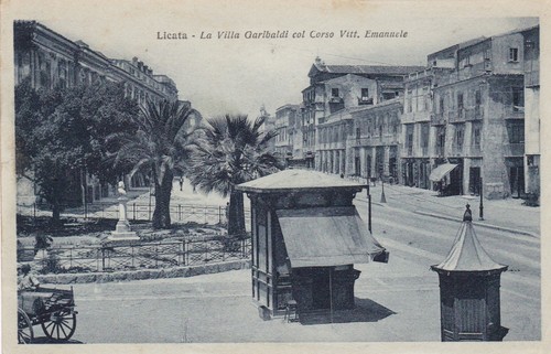 Cartolina licata la - (b4378),