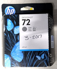 *2019* GENUINE HP 72 Gray Ink