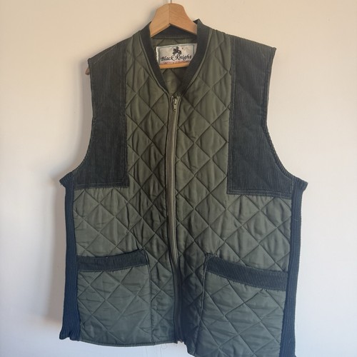 Gilet trapuntato vintage - , nero