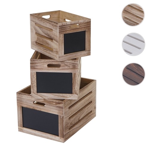 Set scatole in legno - set,