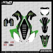 Kit Grafiche adesivi in crystal per KAWASAKI KXF 250 450 2017 2018 2019