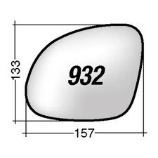 Vetro SPECCHIO RETROVISORE