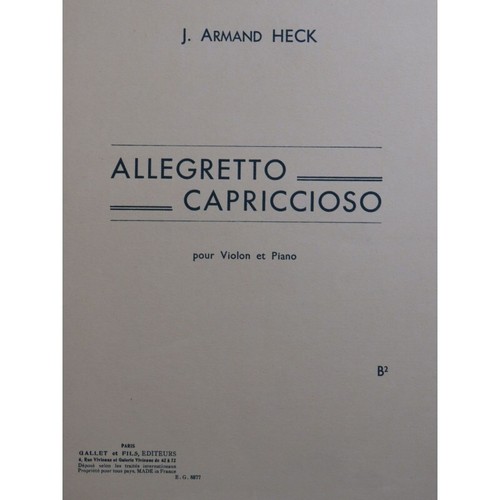 Coda armand allegretto - j.armand,