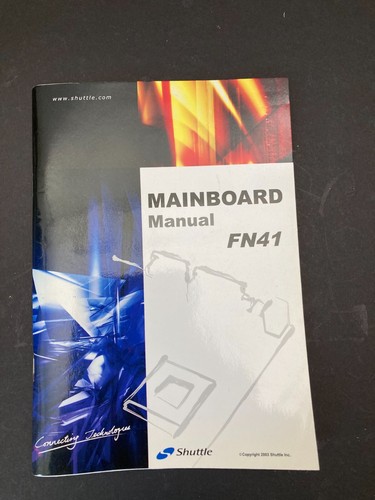 Manuale scheda madre - , shuttle
