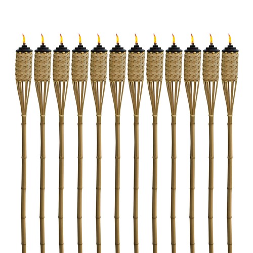 Tiki torce bambù - in,