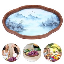  Vassoio per snack Vassoio da portata per frutta Vassoio per dessert Tavolino