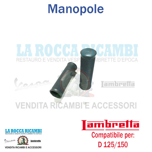 Manopole chiuse lambretta - chiuse,
