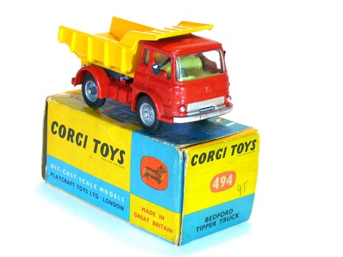 Corgi toys bedford tipper - corgi,