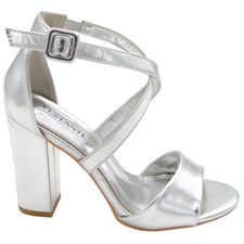 Sandalo donna argento