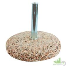 BASE ANCORAGGIO OMBRELLONE IN CEMENTO KG.35 PALO MM.50 GHIAIA CEMENTO GIARDINO