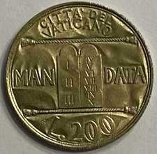 200 Lire Vaticano 1993