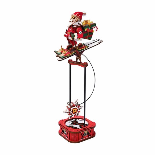 Rokr babbo natale sugli - babbo, sci