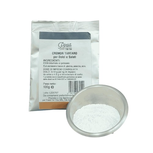 Cremor tartaro per dolci - , e