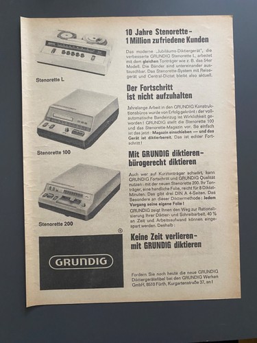 Grundig stenorette dettatori - grundig,