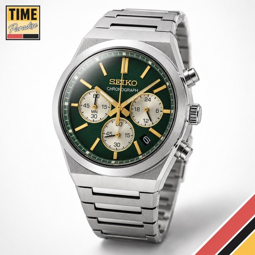 Seiko sport quartz chronograph - sport,