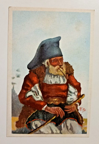 7967 cartolina costume sardo - cartolina,