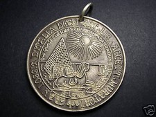 MEDAGLIA MASSONERIA  IN ARGENTO 925  UFFICIALE