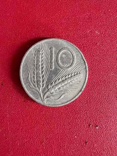 Moneta italia lire - da, spiga