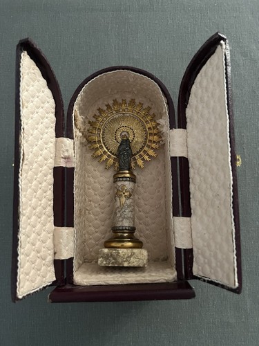 Virgin del pilar - del, metallo