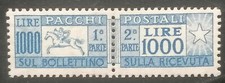 REPUBLIC 1954 POSTAL PARCELS