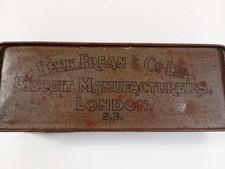 The Oldest tin box PEEK FREAN & Co Ltd BISCUITS.
