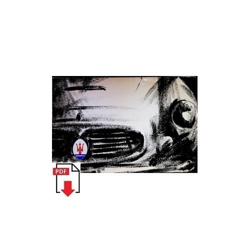 Brochure maserati 3500 - 3500,