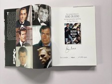 James Bond 007 - Bond on Bond - SIGNED BY ROGER MOORE - Numbered Edition
