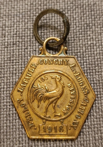 Antica medaglia francese prima - medaglia,