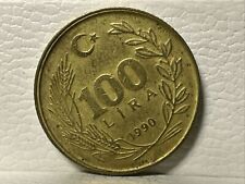MONETA 100 LIRA 1990 TURCHIA