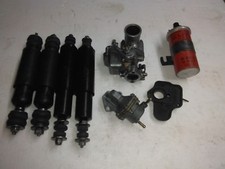 FIAT   500  D  F  L  - 4  AMMORTIZZATORI  CARBURATORE - BOBBINA - POMP. BENZ. 