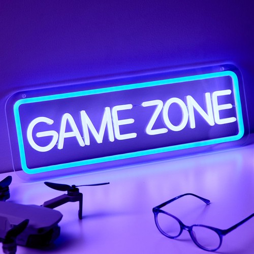 Scritta led gaming - scritta,