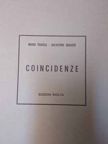 Coincidenze mario trufelli - ,