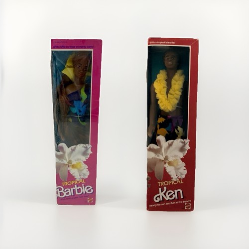 Barbie 1985 tropical - barbie,
