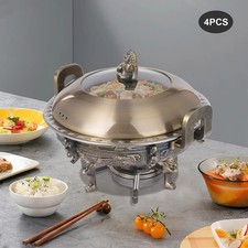 Set 4 PEZZI Piatti Sfregamento