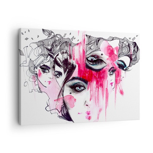 Quadro tela 70x50cm le - quadro,