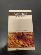 LIBRO LA POLITICA LETTURE FILOSOFICHE ARISTOTELE CURCIO 1993