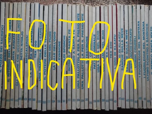 Tex bonelli numeri scelta da - numeri,