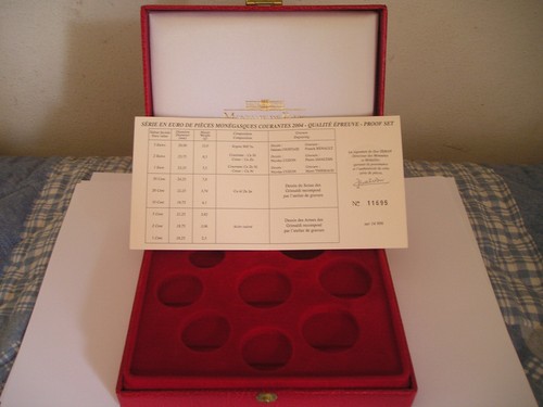 Monaco 2004 proof astuccio - proof,
