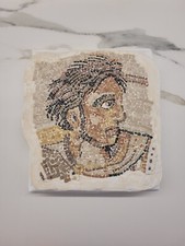 Mosaico Alessandro Magno tessere di marmo 29x29cm