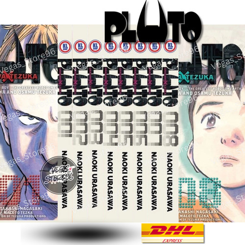 Pluto manga volume fine - 1-8,