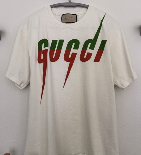 Shirt gucci blade astratta - t-shirt,